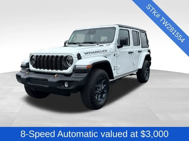 New 2026 Bright White Clear-Coat Exterior Paint Jeep 85th Anniversary Edition image 3