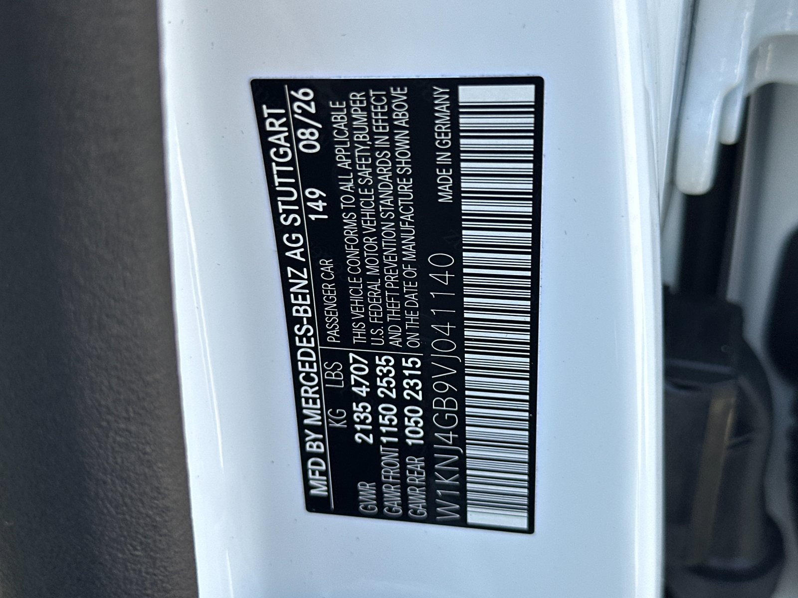 New 2027 Polar White Mercedes-Benz 220 image 25