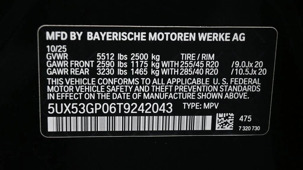 Used 2026 Black Sapphire Metallic BMW 30 xDrive image 23
