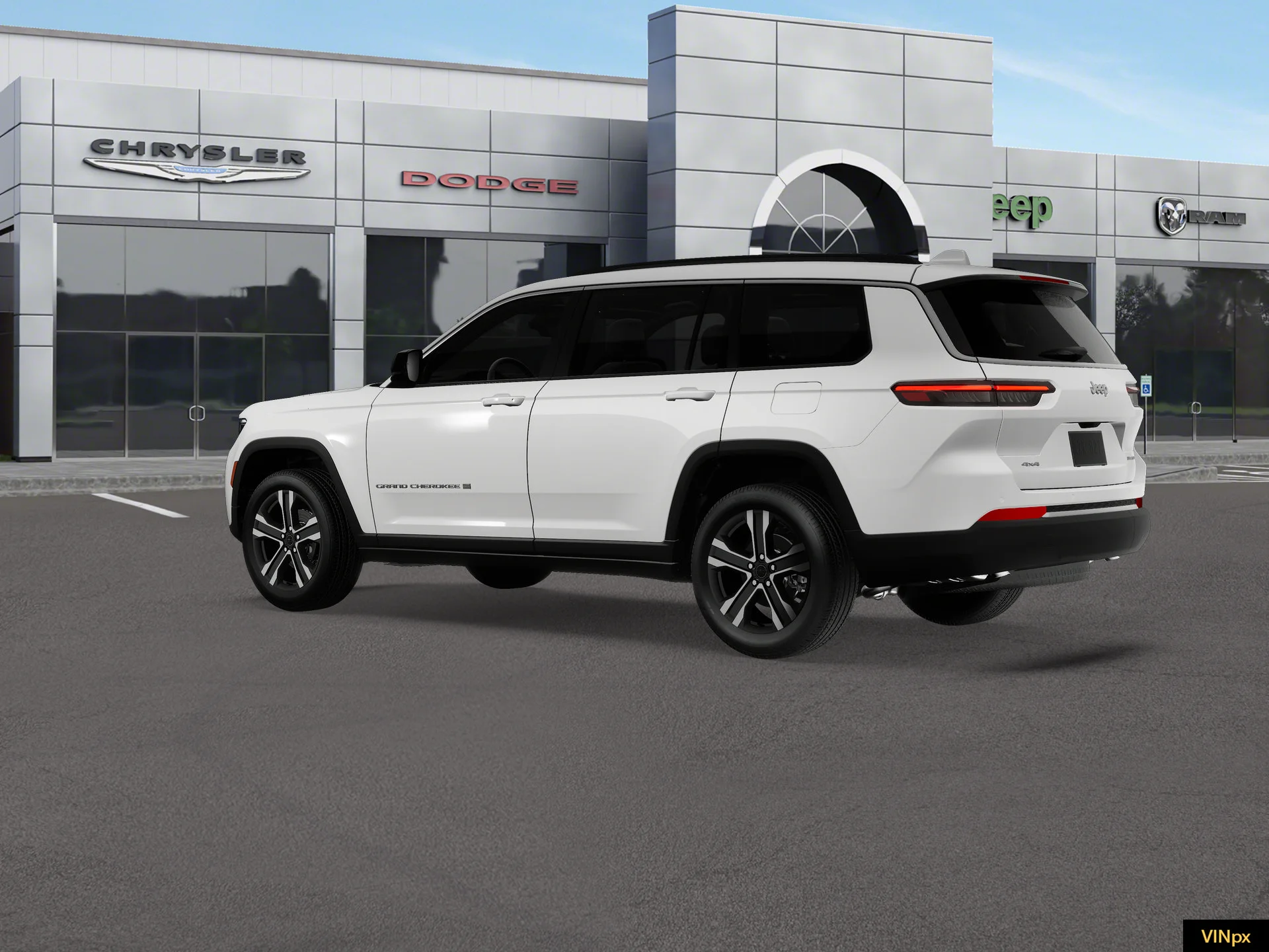 New 2027 Bright White Clearcoat Jeep Limited image 4