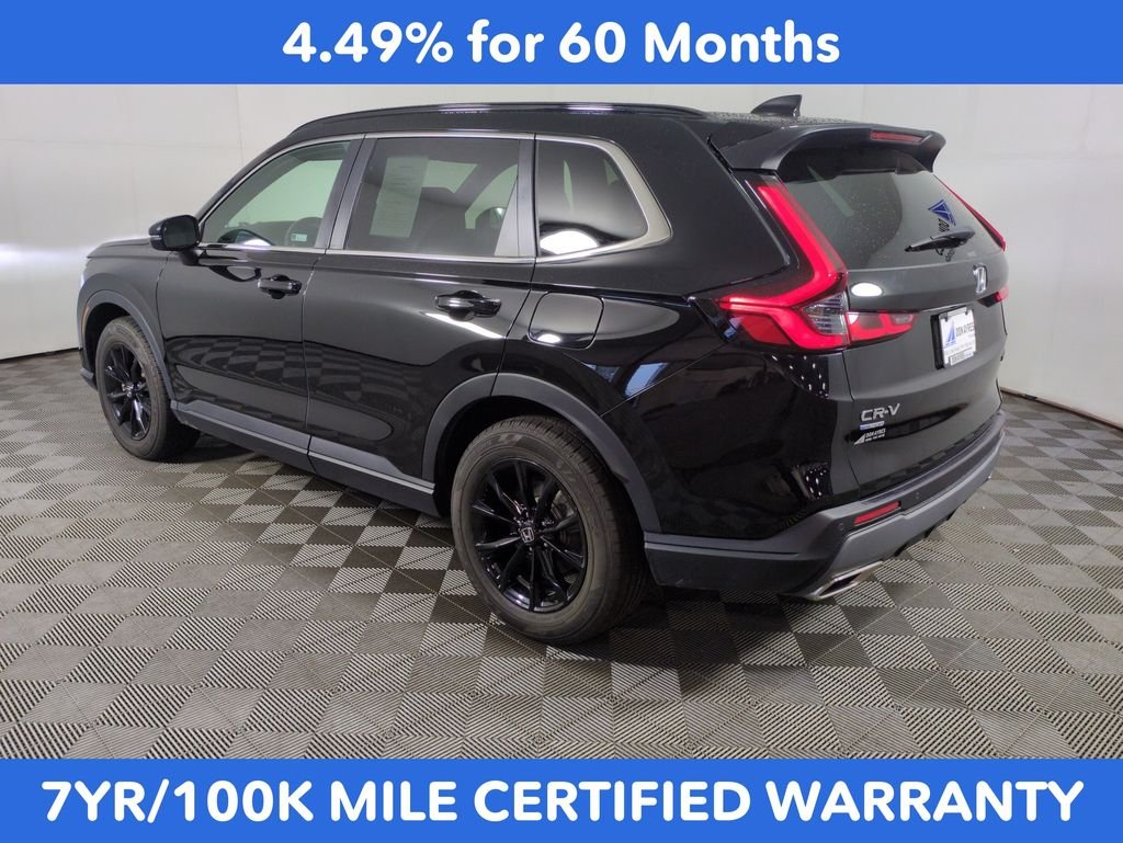 Certified Used 2024 Crystal Black Pearl Honda Sport-L image 3