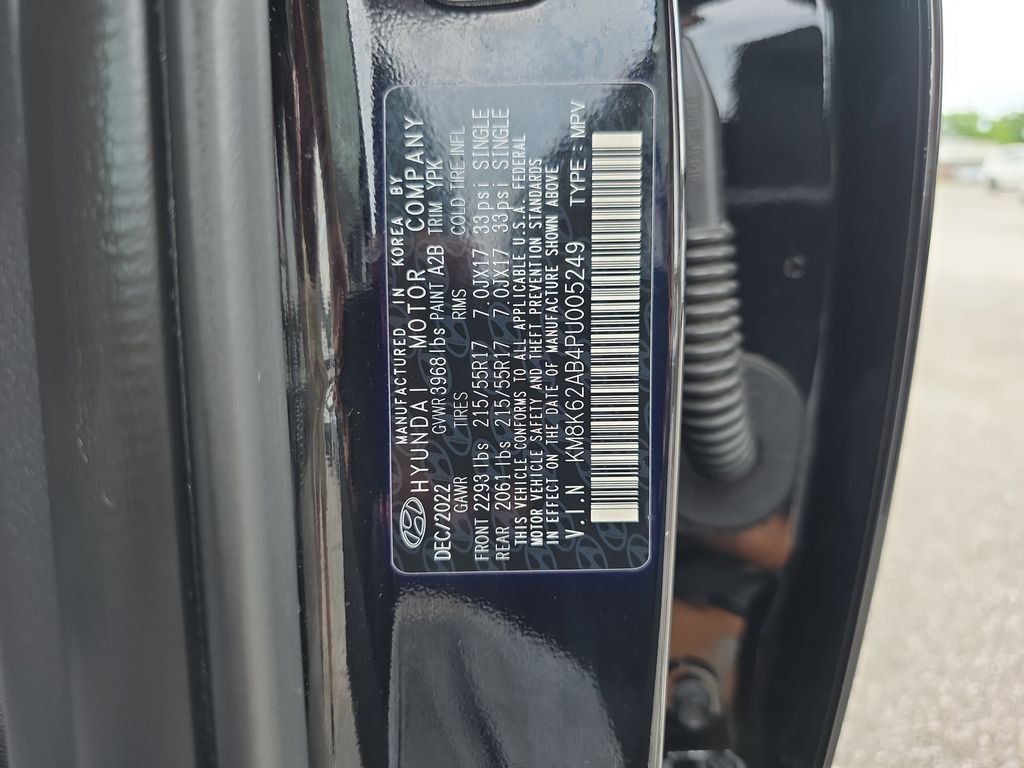 Used 2023 Abyss Black Pearl Hyundai SEL image 35