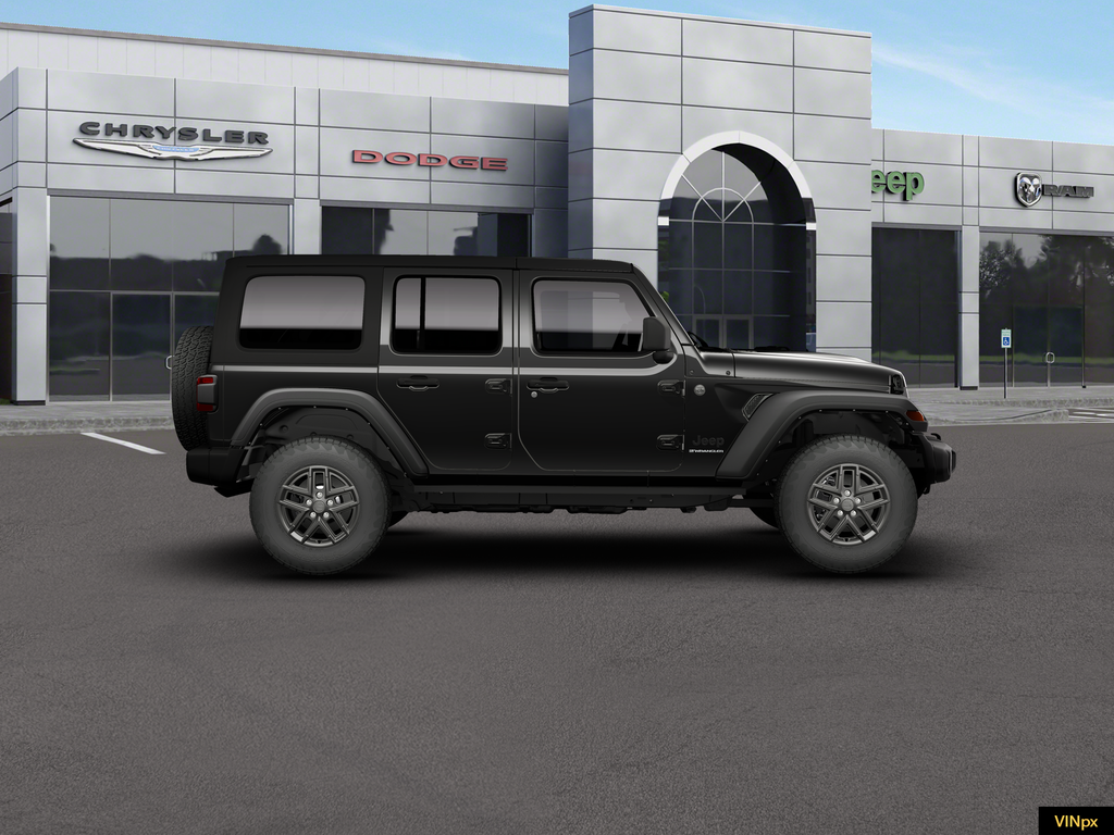 New 2026 Black Clear-Coat Exterior Paint Jeep Sport S image 7