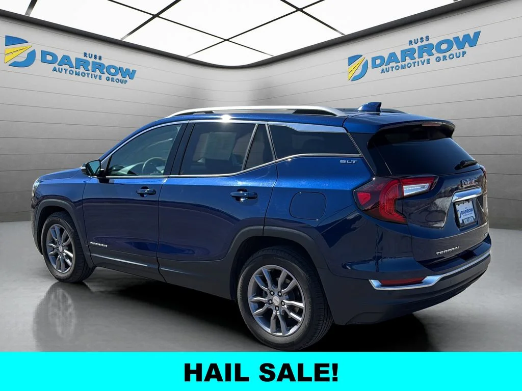 Used 2022 Blue GMC SLT image 3