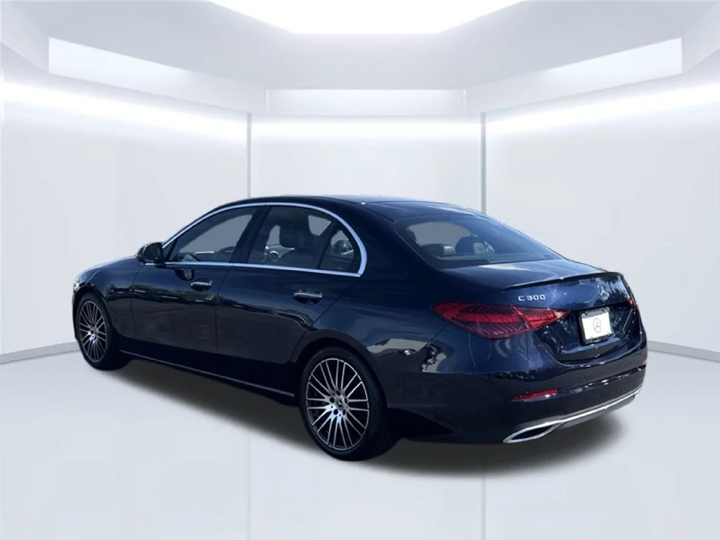 Certified Used 2023 Lunar Blue Metallic Mercedes-Benz C 300 image 3
