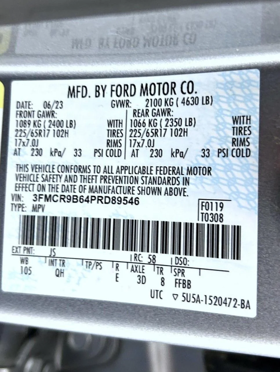 Used 2023 Silver Ford Big Bend image 26