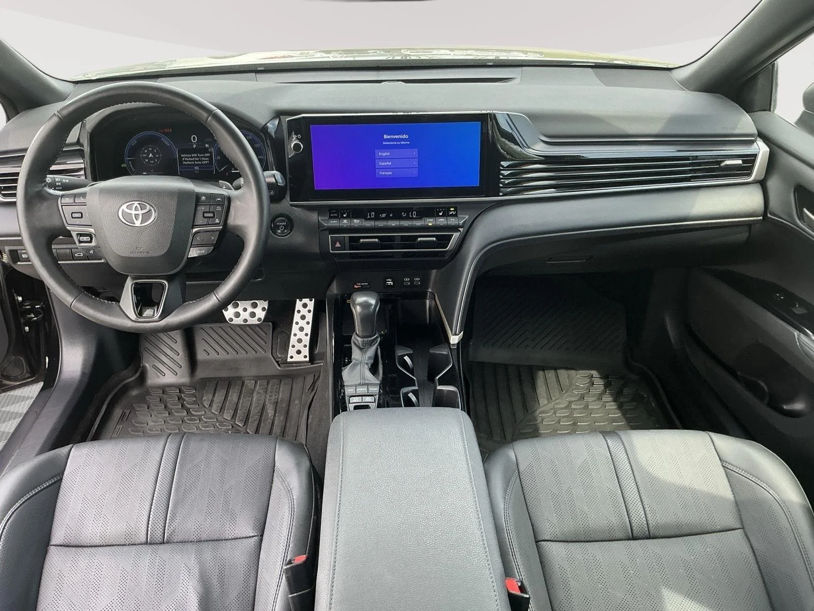Certified Used 2025 Midnight Black Metallic Toyota XSE image 12