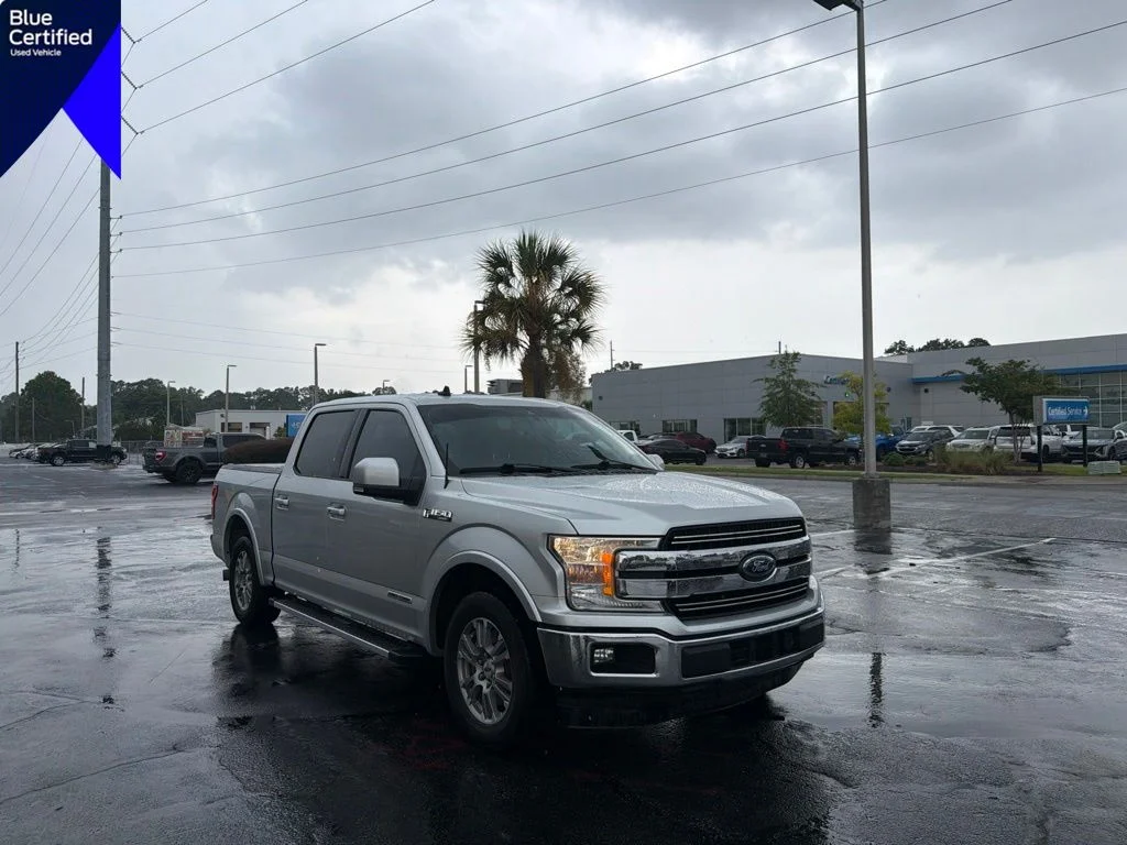 Used 2019 Ingot Silver Metallic Ford Lariat image 1