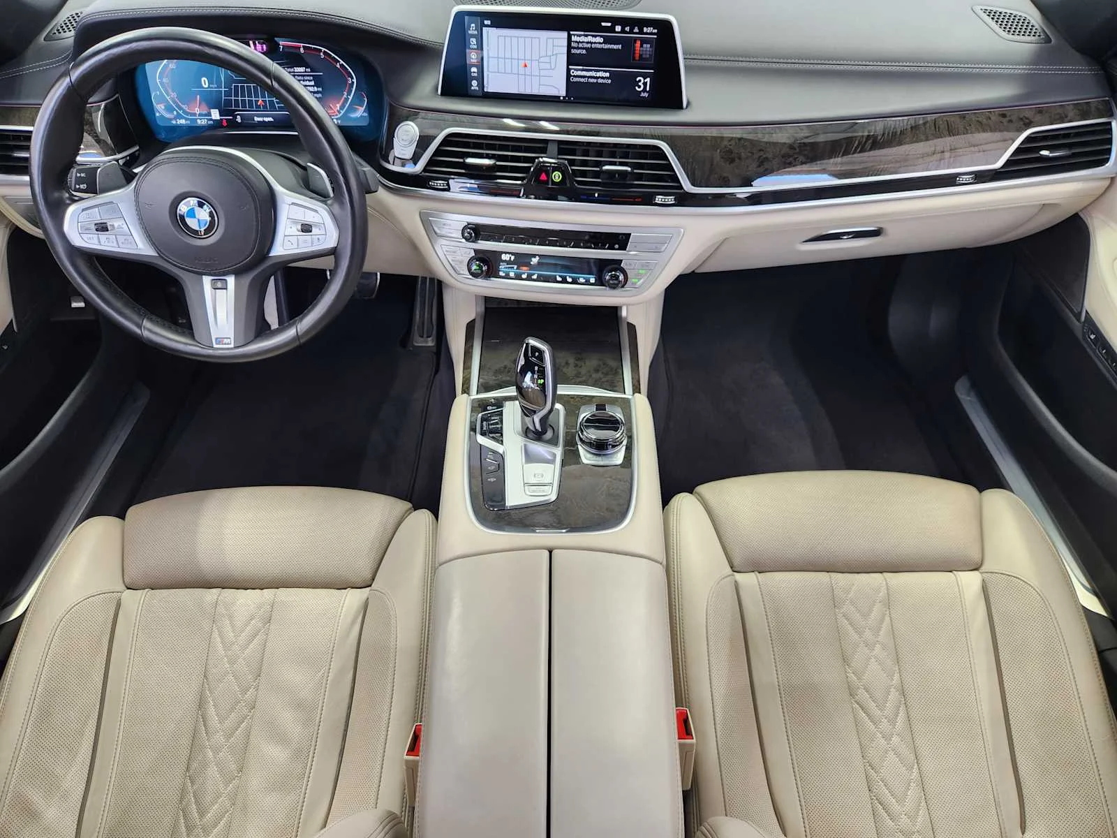 Used 2022 Black Sapphire Metallic BMW 750i xDrive image 23