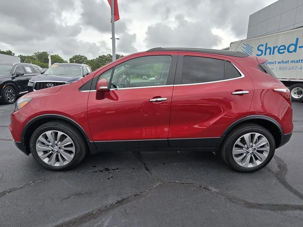 Used 2018 Includes (CM5) Black Carbon Metallic lower exterior accent color, Paint code W700S. Buick Preferred image 4