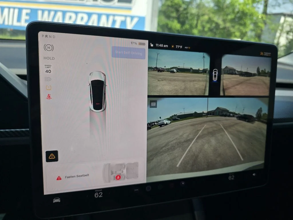 Used 2024 Pearl White Multi-Coat Tesla Long Range image 21