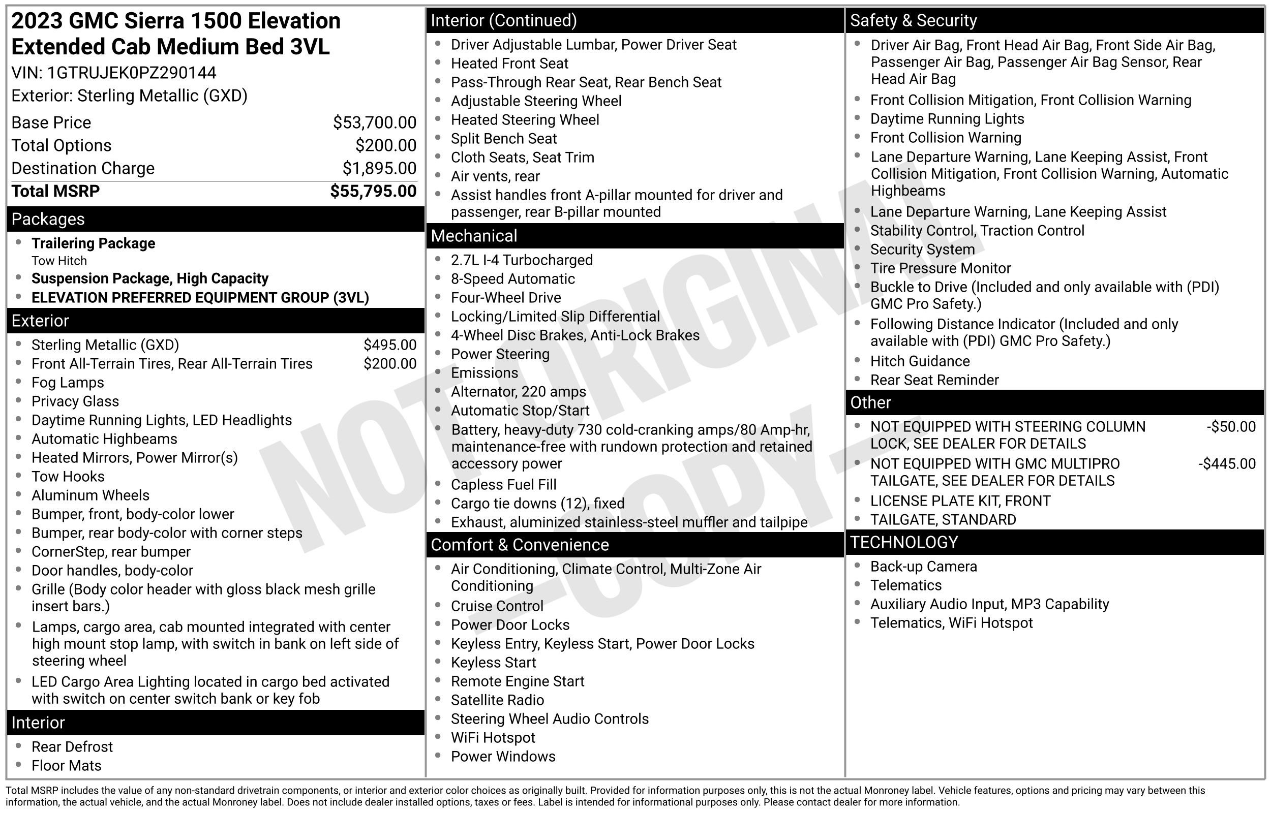 Used 2023 Sterling Metallic GMC Elevation image 42