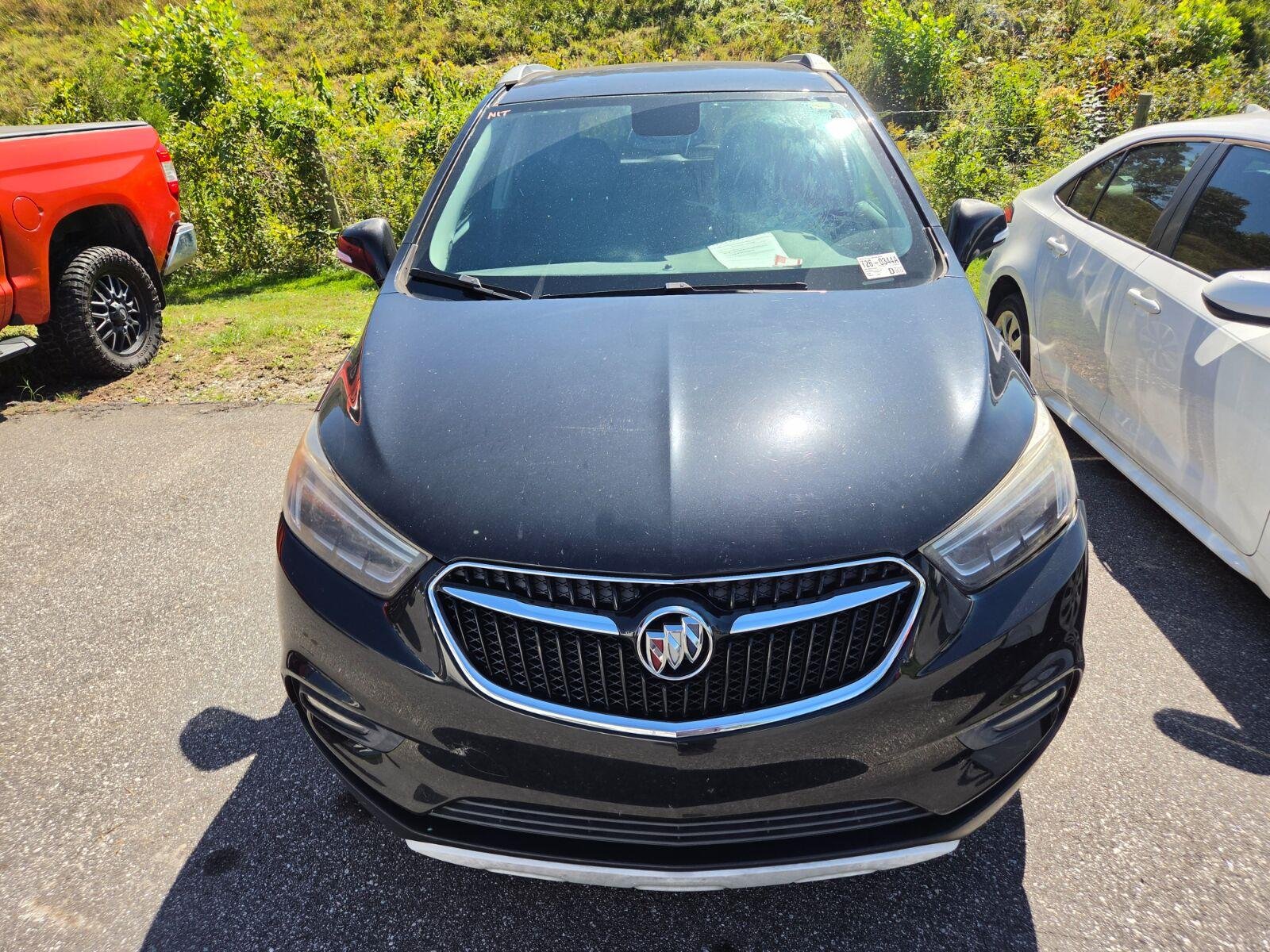Used 2017 Includes (CM5) Black Carbon Metallic lower exterior accent color, Paint code W700S.) Buick Essence image 2