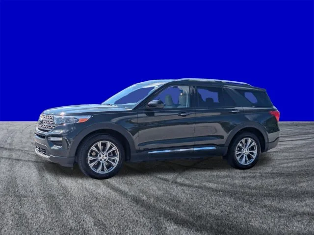 Certified Used 2023 Green Metallic Ford Limited image 8
