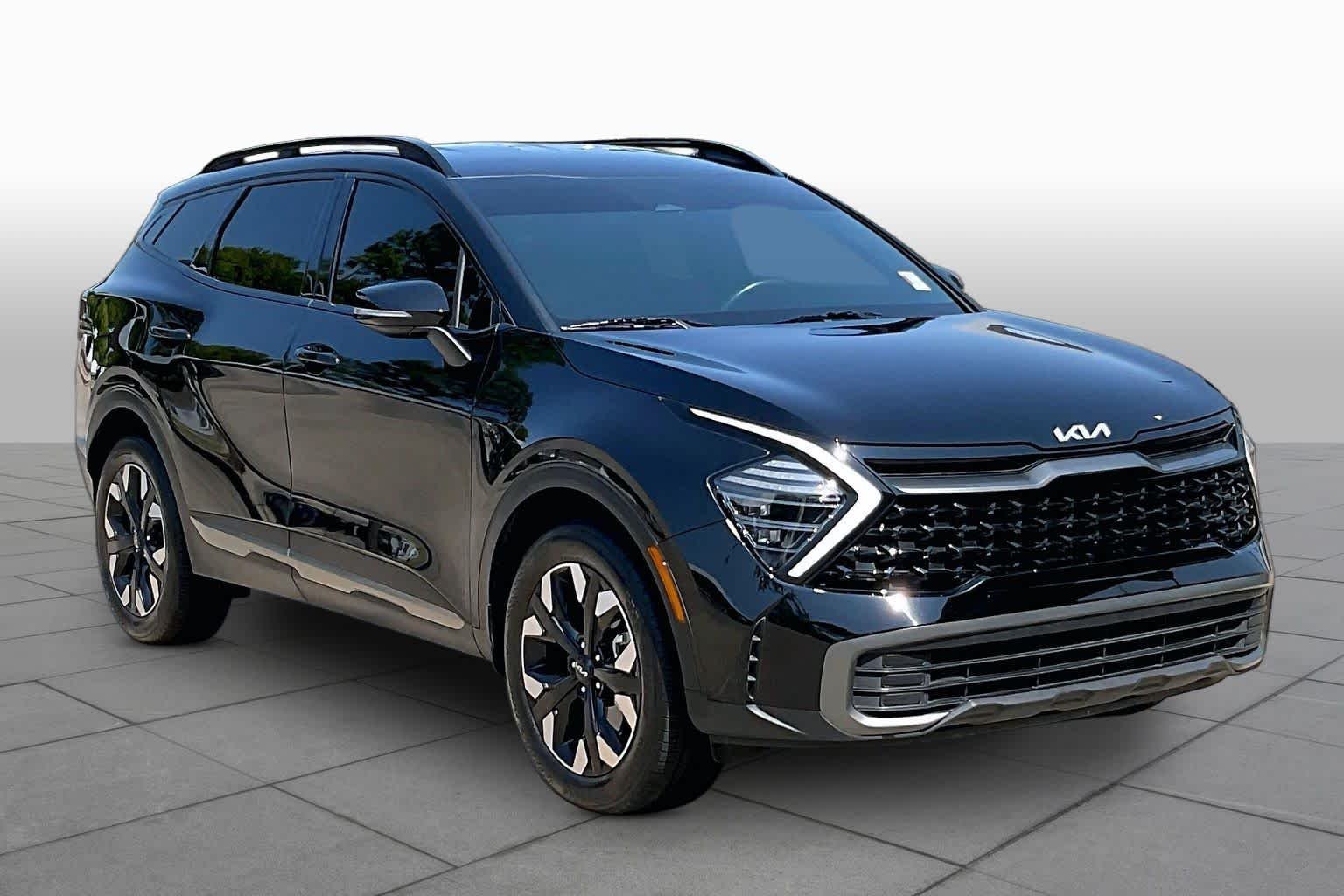 Used 2024 Ebony Black Kia X-Line image 3