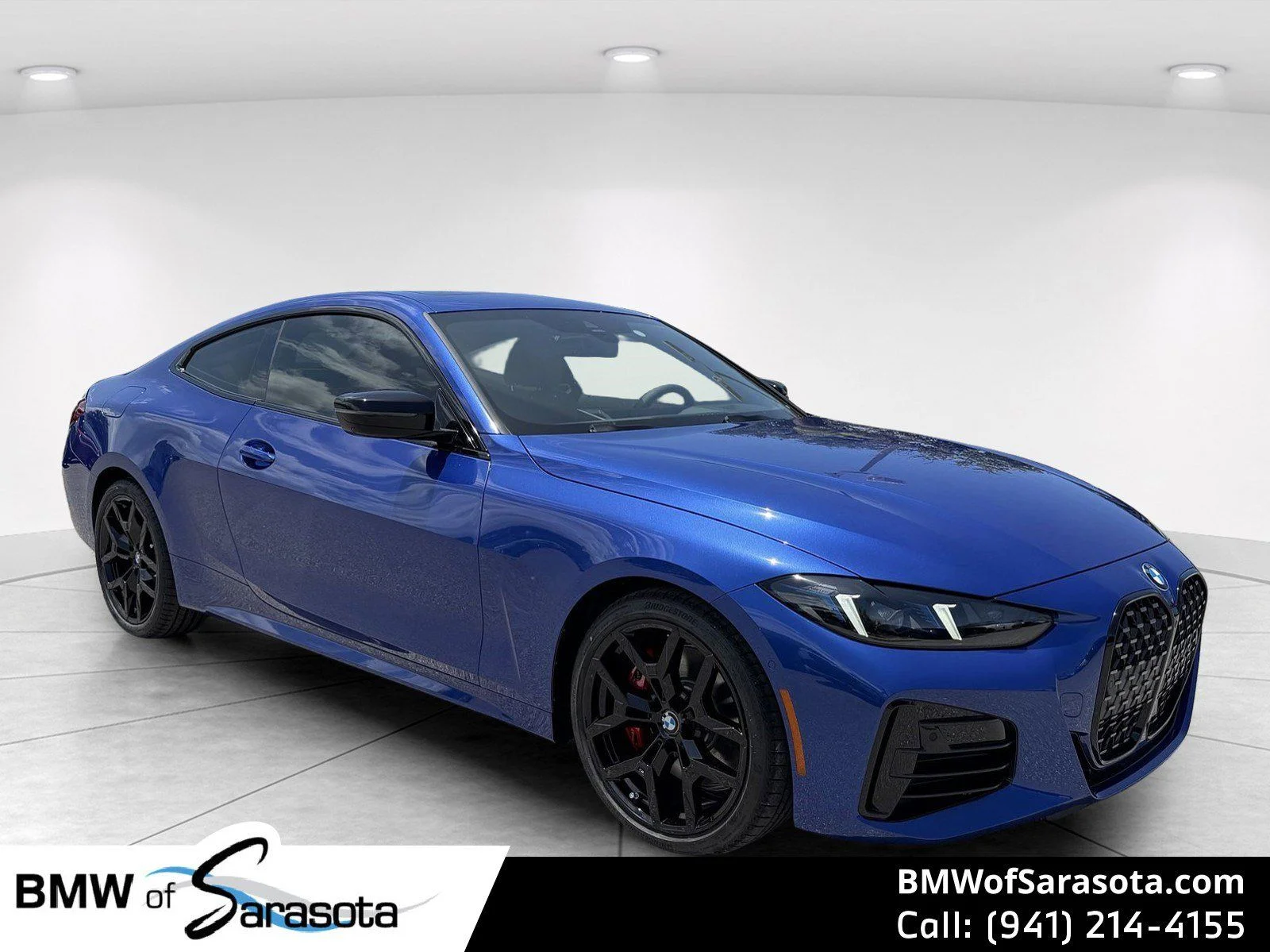 New 2027 Portimao Blue Metallic BMW 430i image 1