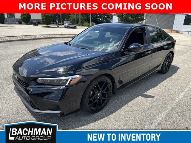 Used 2023 Crystal Black Pearl Honda Sport image 2