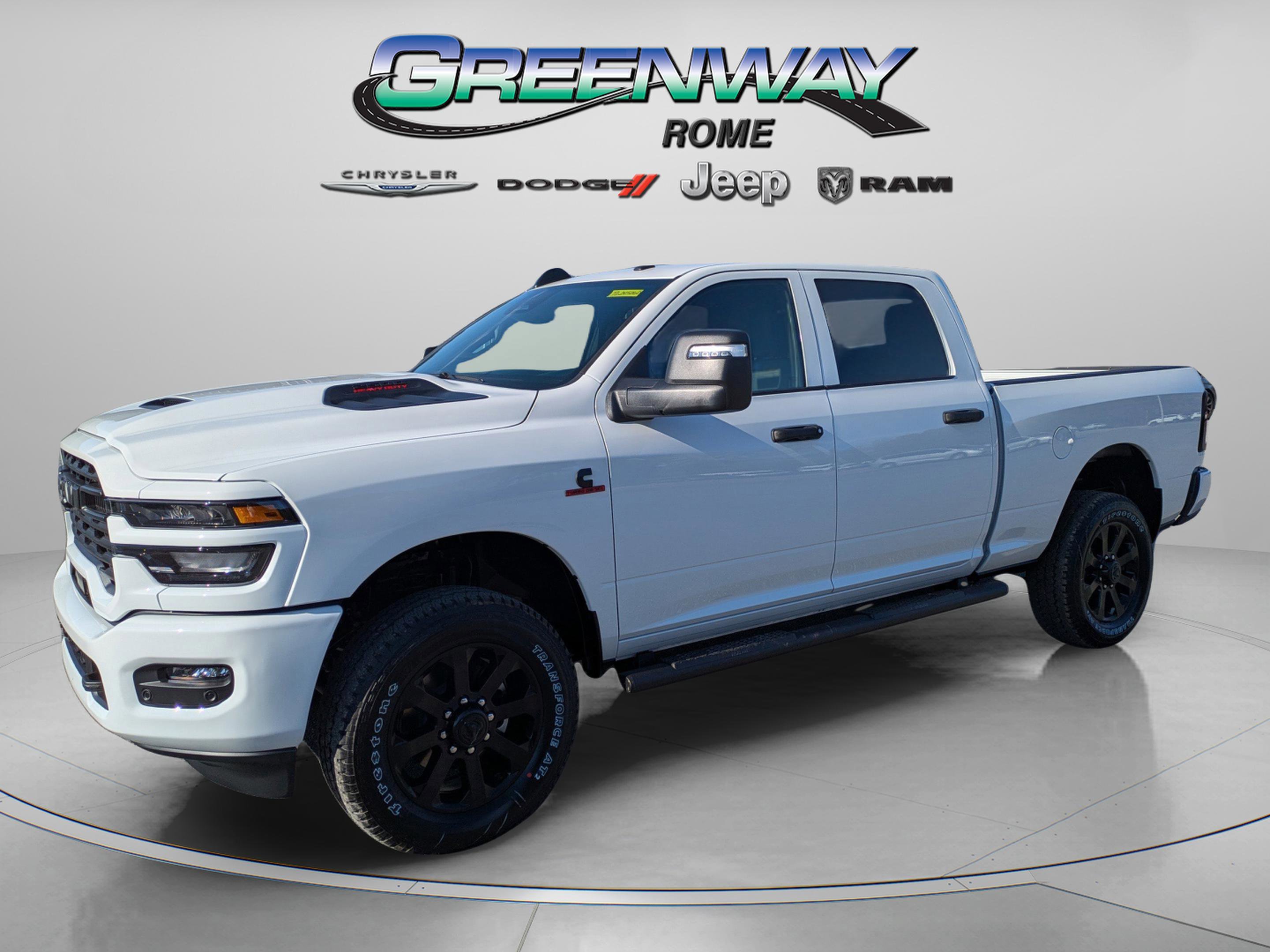 New 2026 Bright White Clearcoat Ram Black Express image 4