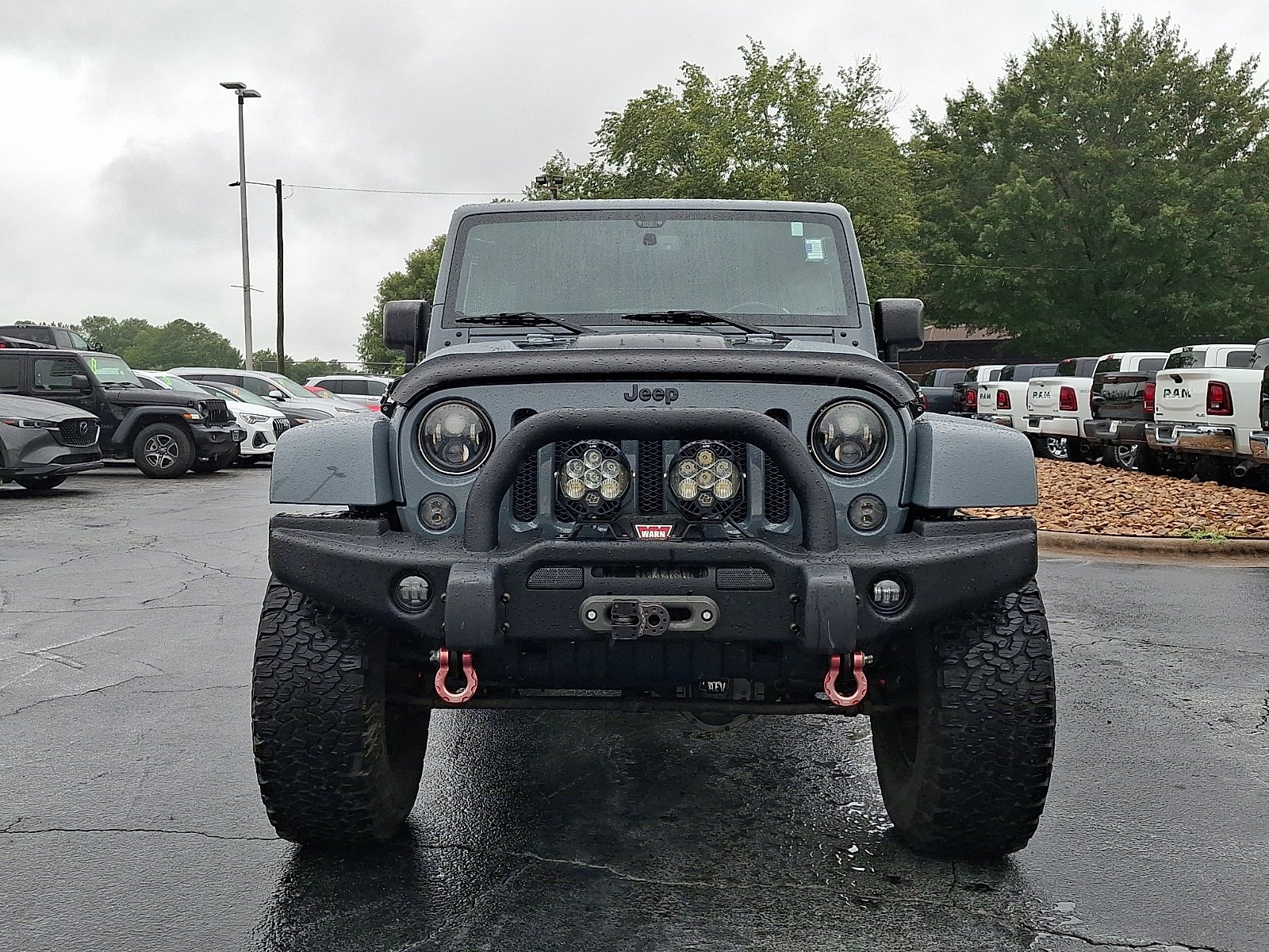 Used 2015 Jeep Wrangler Unlimited Rubicon with VIN 1C4HJWFG0FL614464 for sale in Lexington, NC