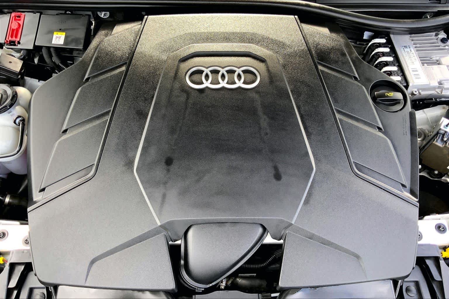 Used 2020 Glacier White Metallic Audi Premium Plus image 31