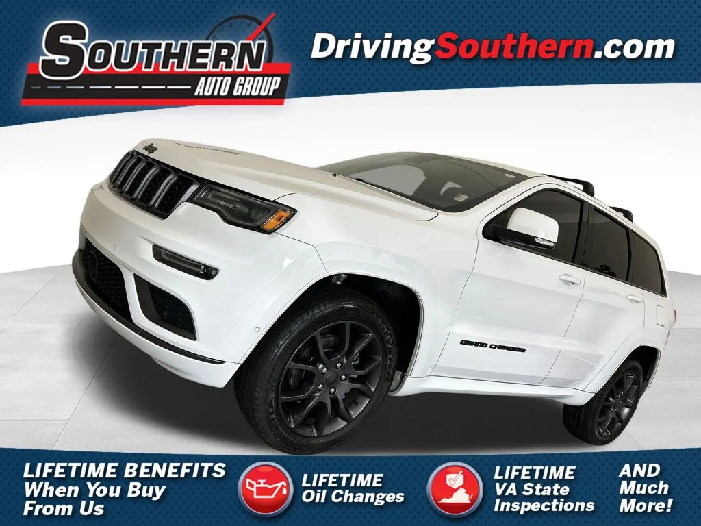 Used 2020 White Jeep Overland image 1