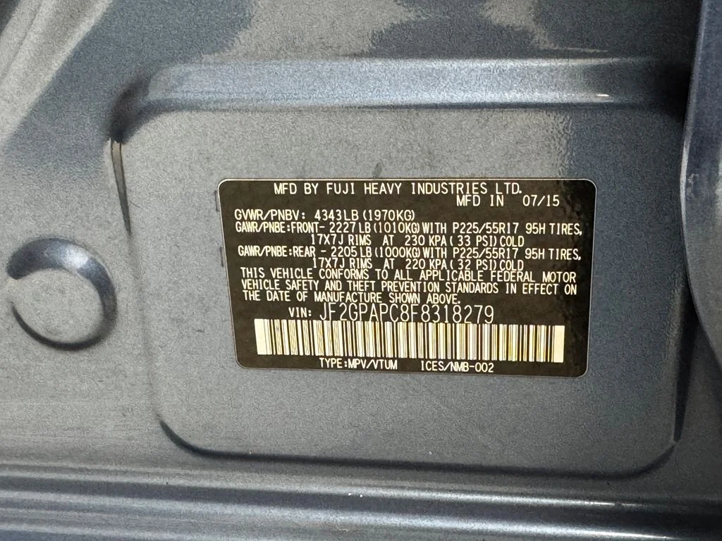 2015 Subaru XV Crosstrek Limited - Photo 36