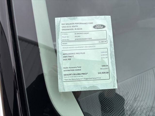 New 2025 Oxford White Ford Outer Banks® image 35