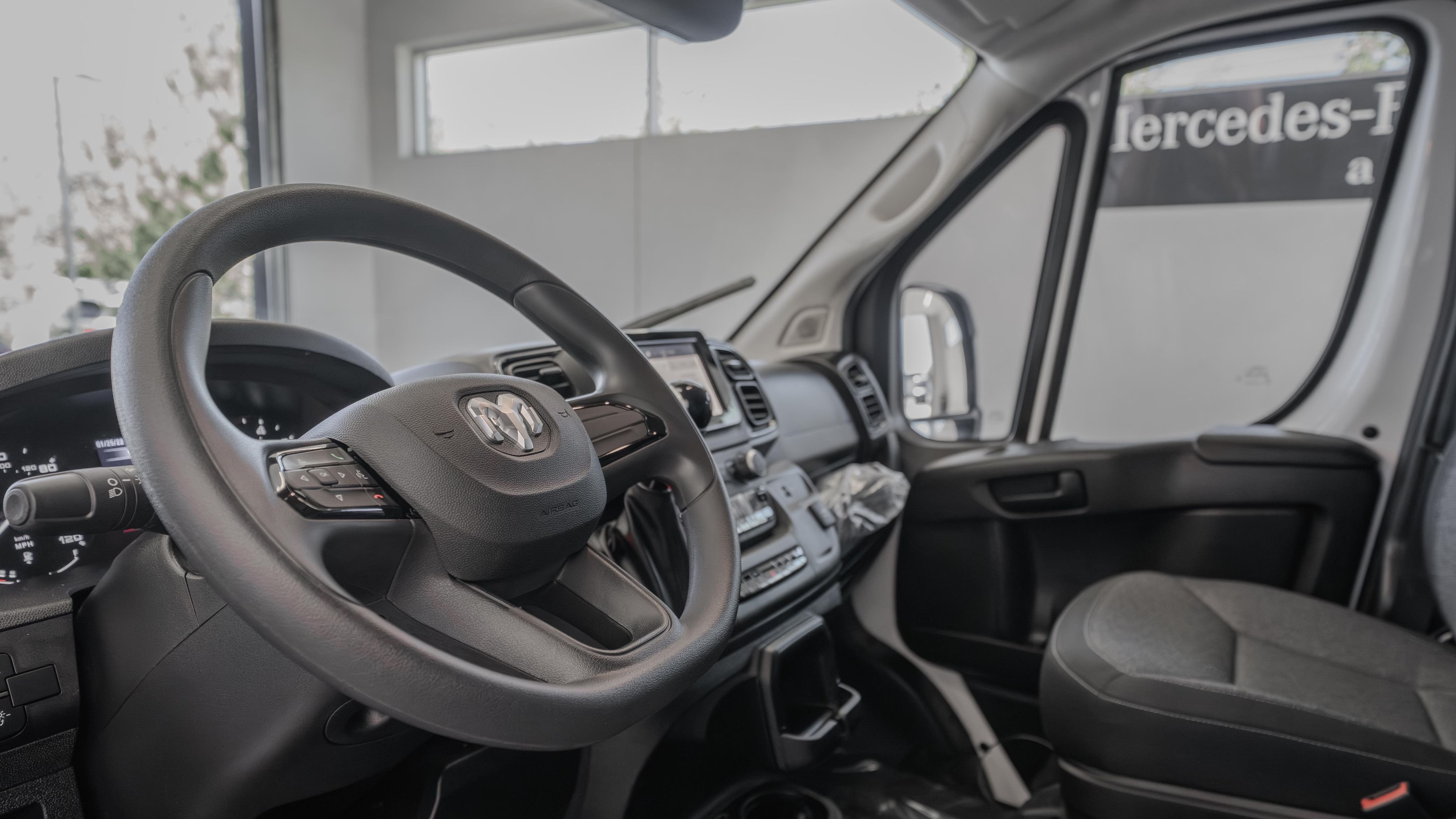 Used 2024 Bright White Clearcoat Ram High Roof image 7