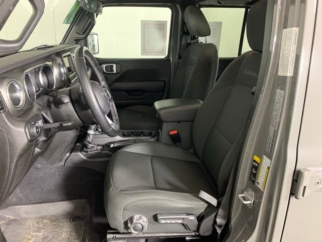 Used 2021 Gray Jeep Unlimited Sahara image 16