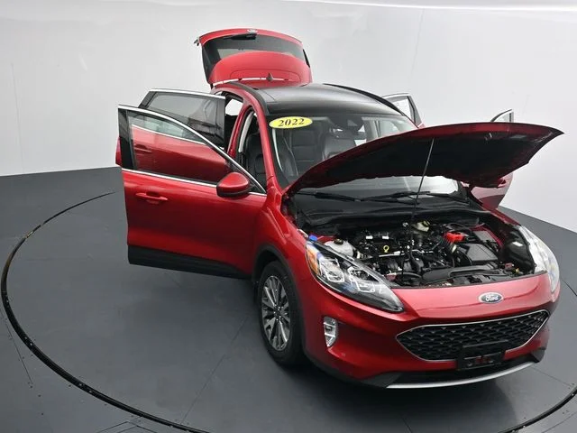 Used 2022 Red Ford Titanium image 36