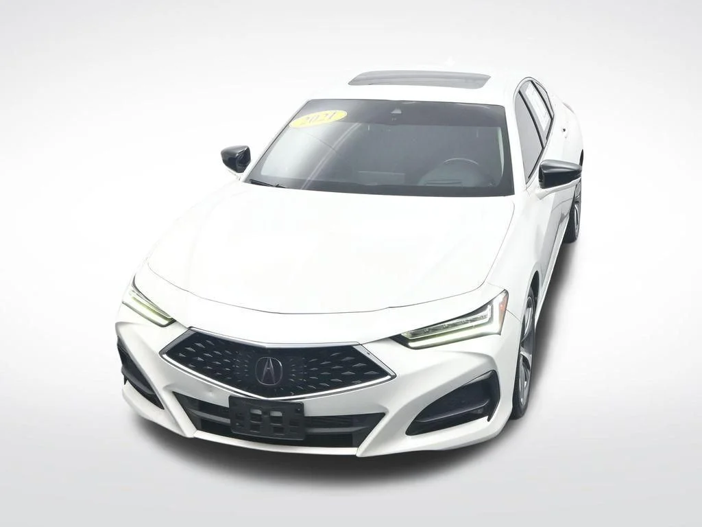 Used 2021 White Acura Advance image 32