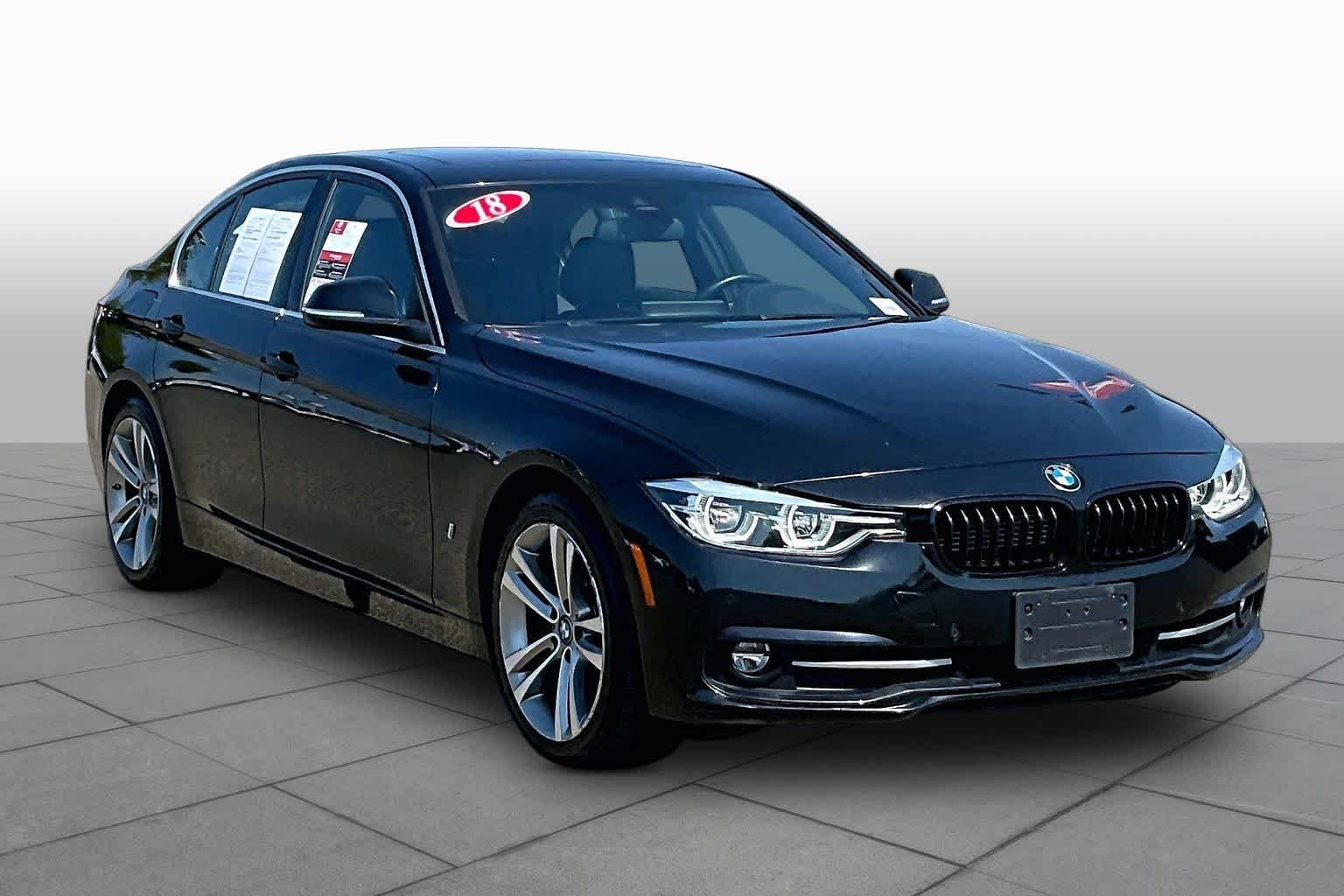 Used 2018 Black Sapphire Metallic BMW 330e iPerformance image 2
