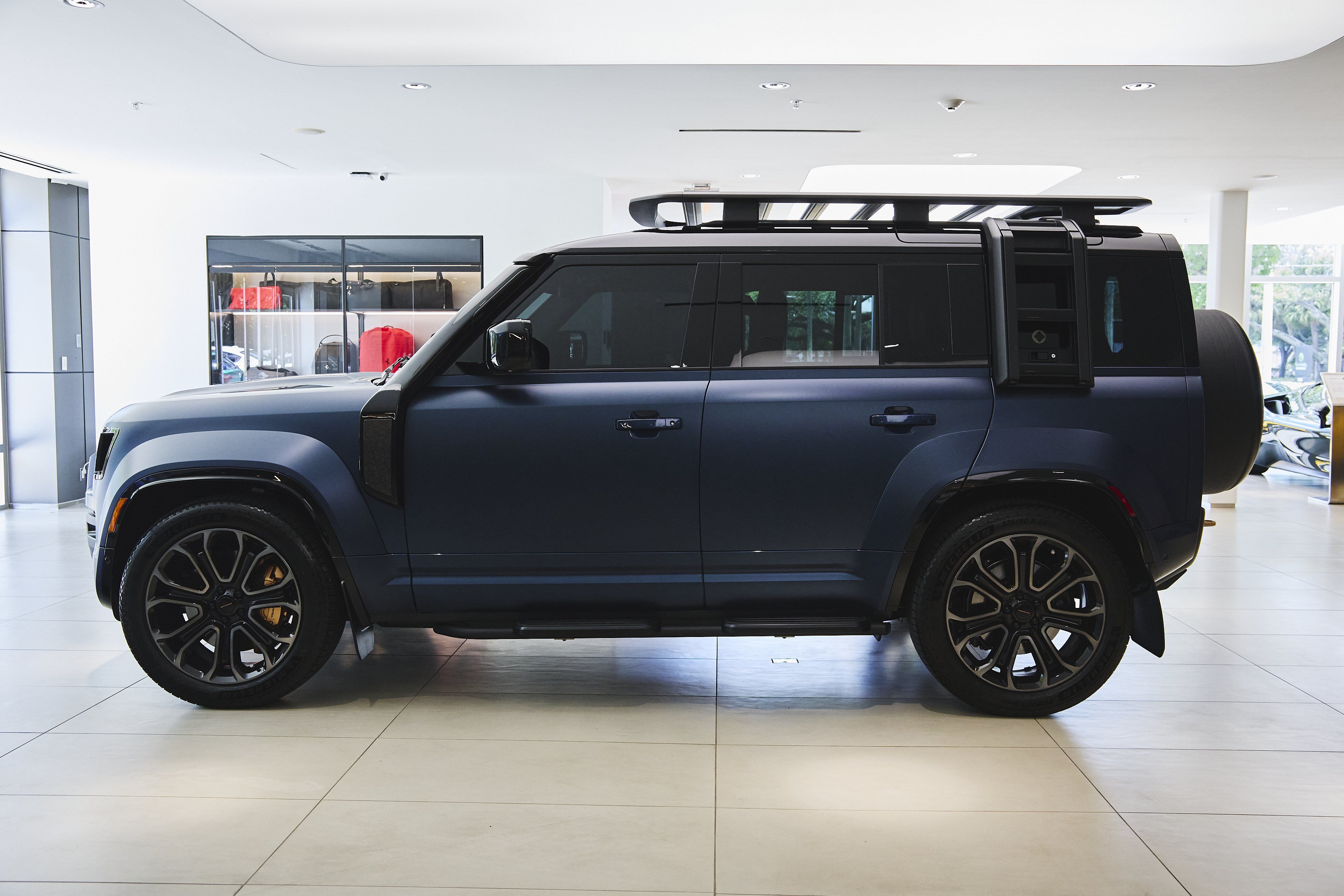 Used 2026 Sargasso Blue Premium Matte Land Rover OCTA image 2