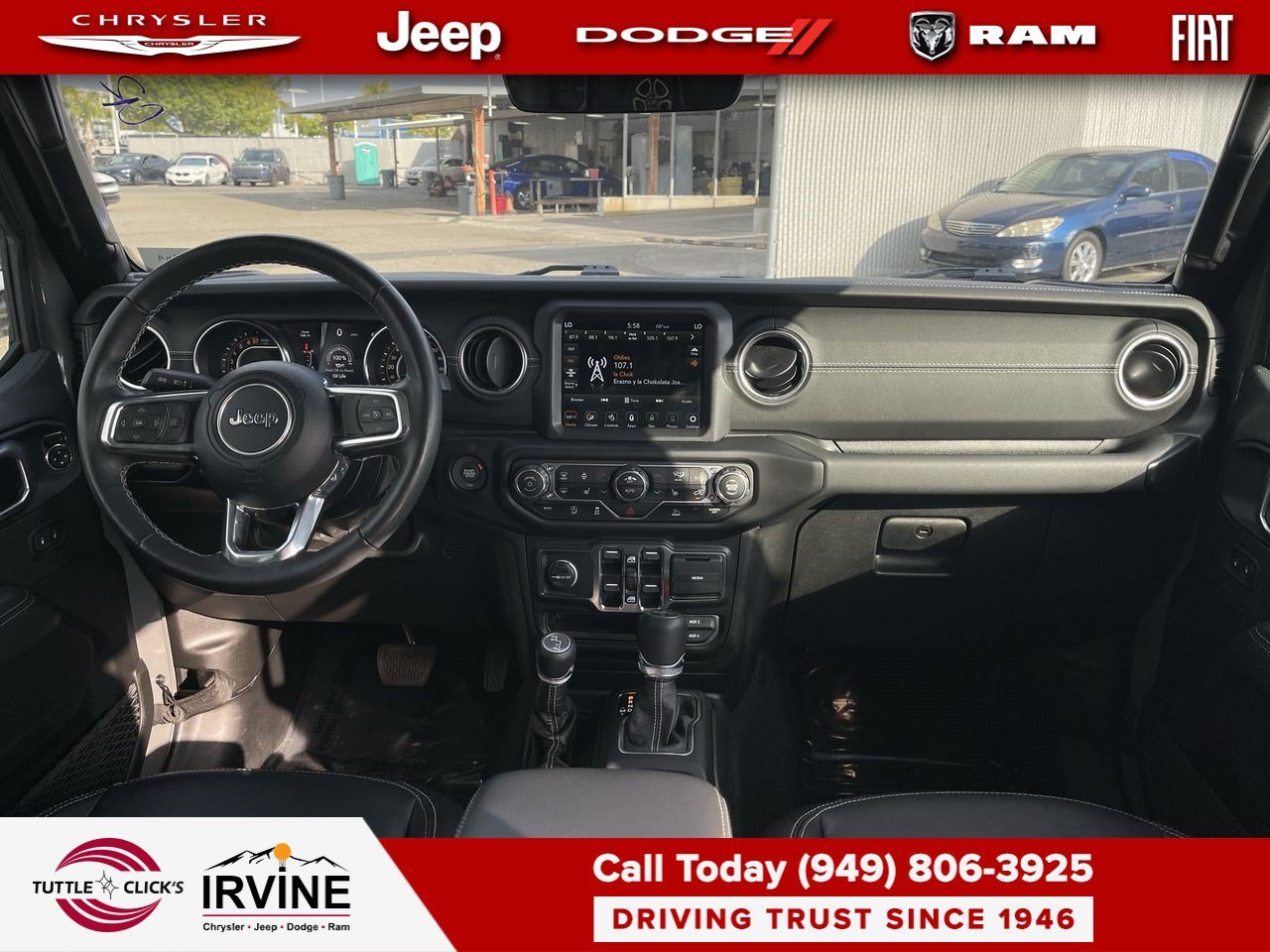Used 2022 Sting-Gray Clearcoat Jeep Unlimited Sahara image 15