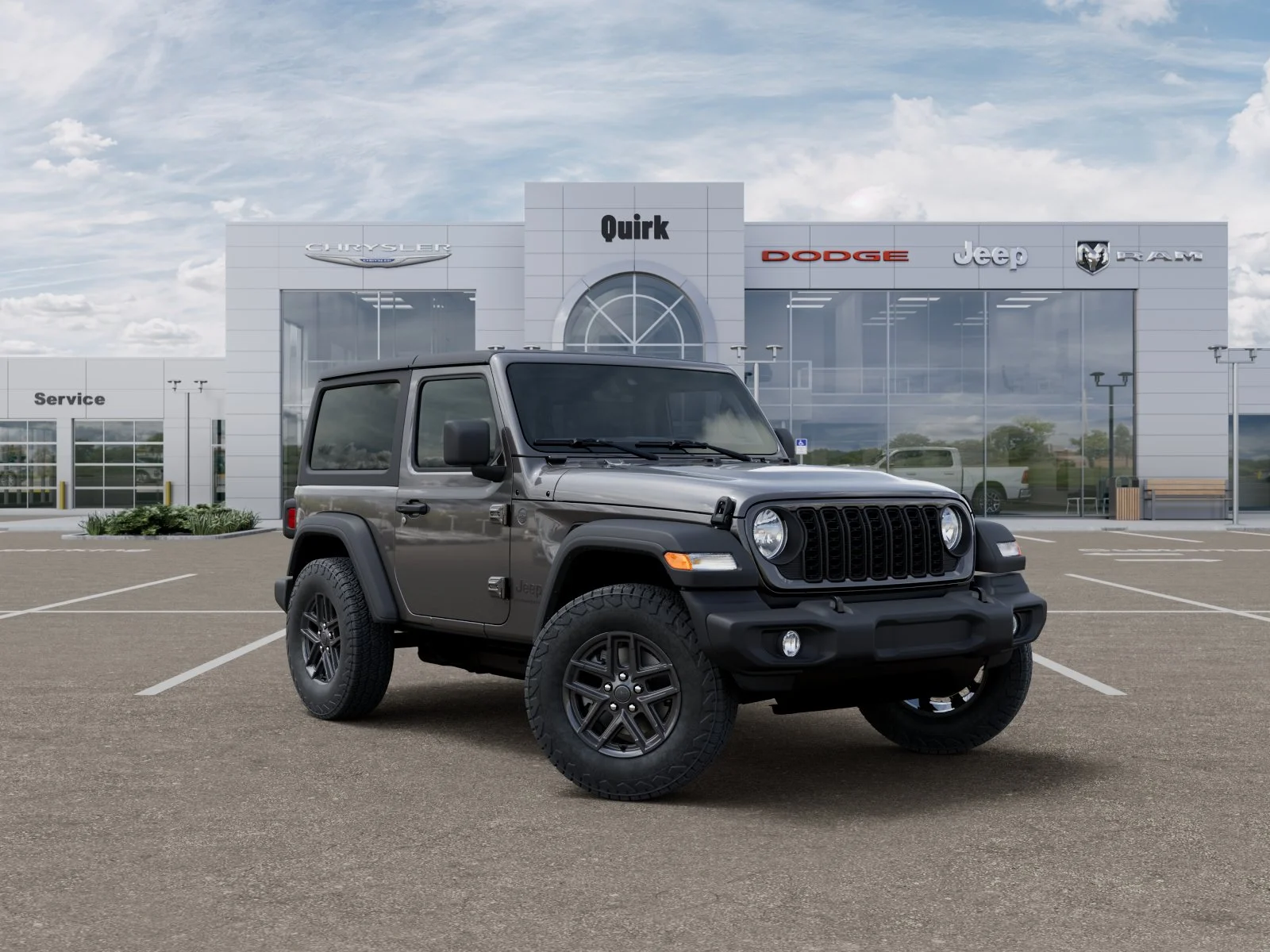 New 2026 Granite Crystal Metallic Clearcoat Jeep Sport S image 31