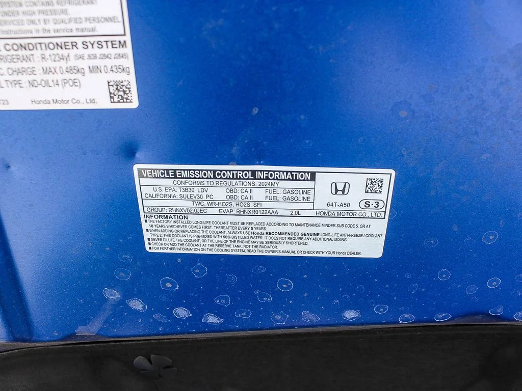 Certified Used 2024 Aegean Blue Metallic Honda Sport image 28