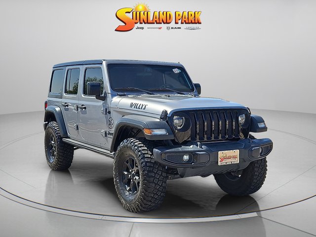 Pre-Owned 2021 Jeep Wrangler Unlimited Willys 4WD