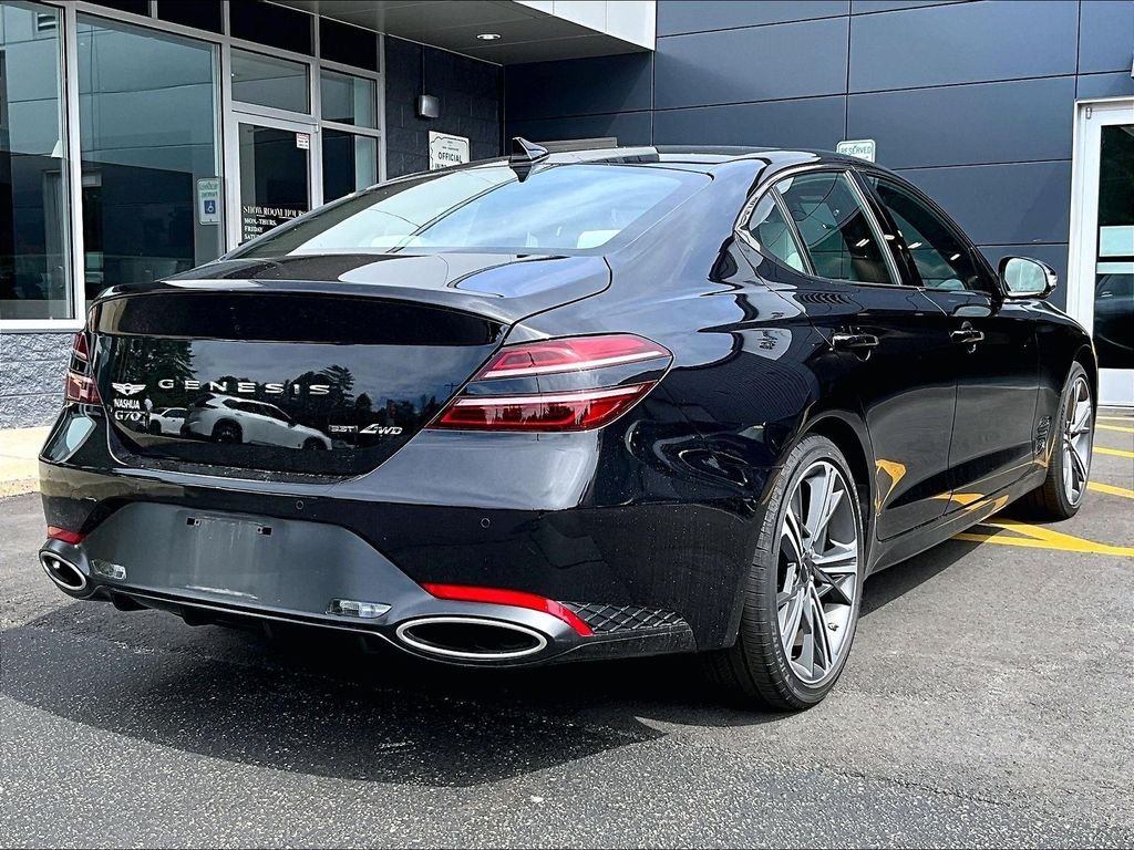 Used 2024 Black Genesis 3.3T Sport Advanced image 4