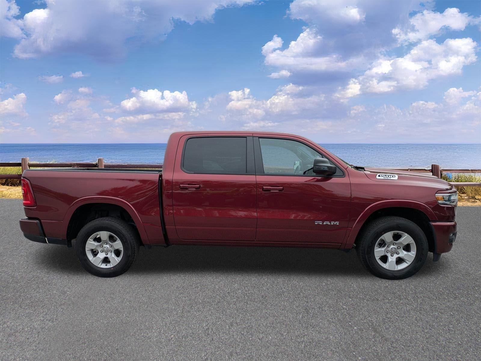 Used 2025 Delmonico Red Pearlcoat Ram Big Horn image 9