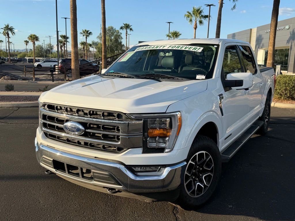 Used 2022 White Ford Lariat image 2