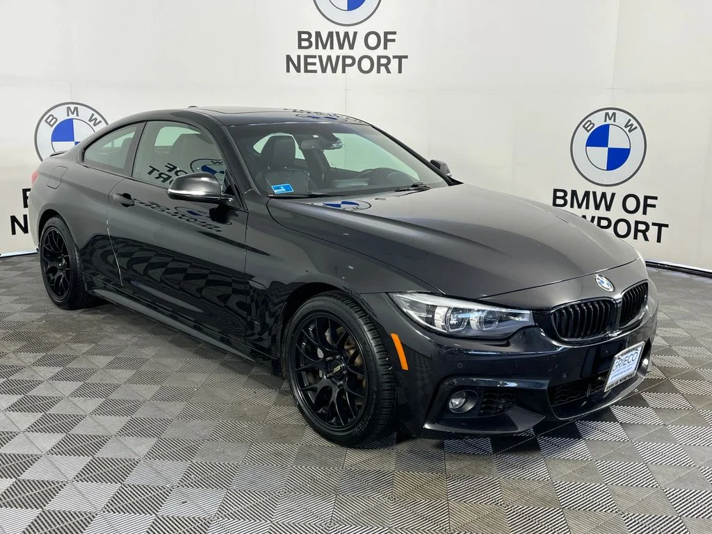 Used 2018 Black Sapphire Metallic BMW 440i xDrive image 1