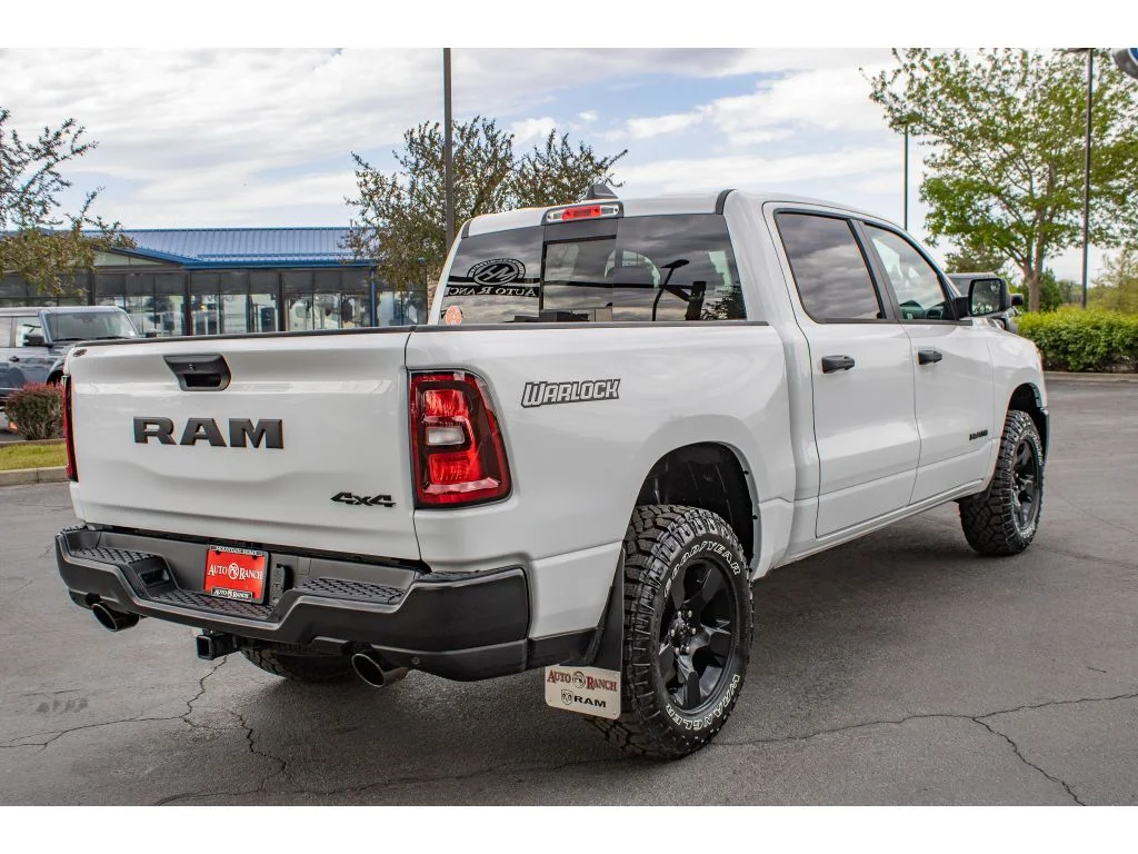New 2026 Bright White Clearcoat Ram Warlock image 8