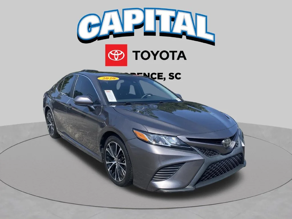 Used 2020 Gray Toyota SE image 1