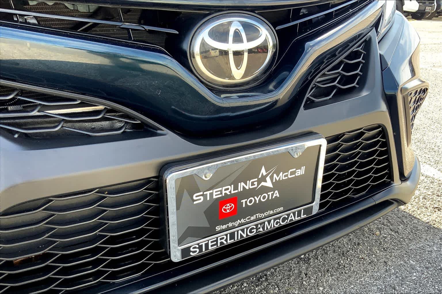 Used 2021 Galactic Aqua Mica Toyota SE image 28