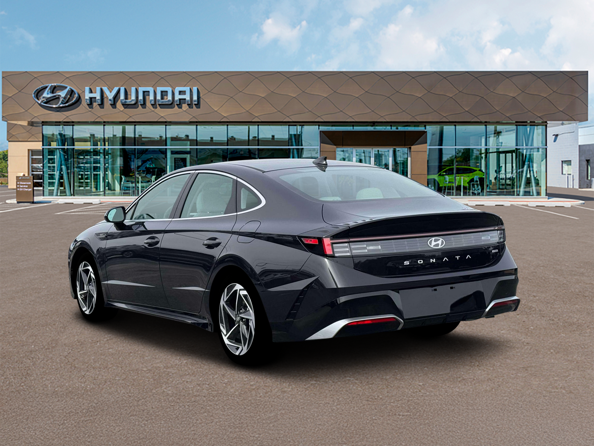 New 2026 Blue Hyundai SEL Sport image 5