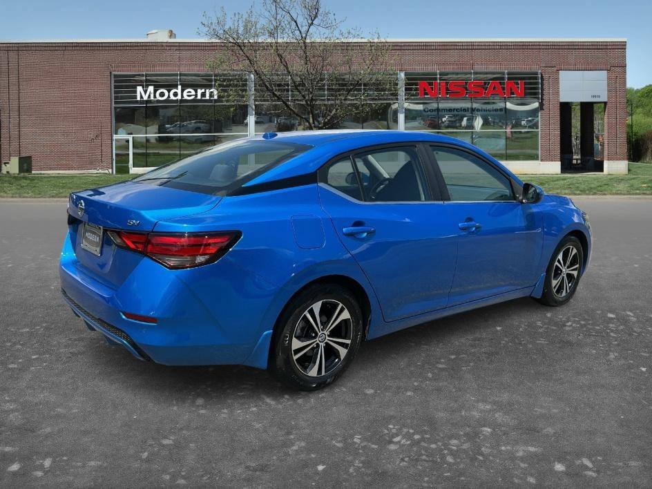 Used 2023 Electric Blue Metallic Nissan SV image 4