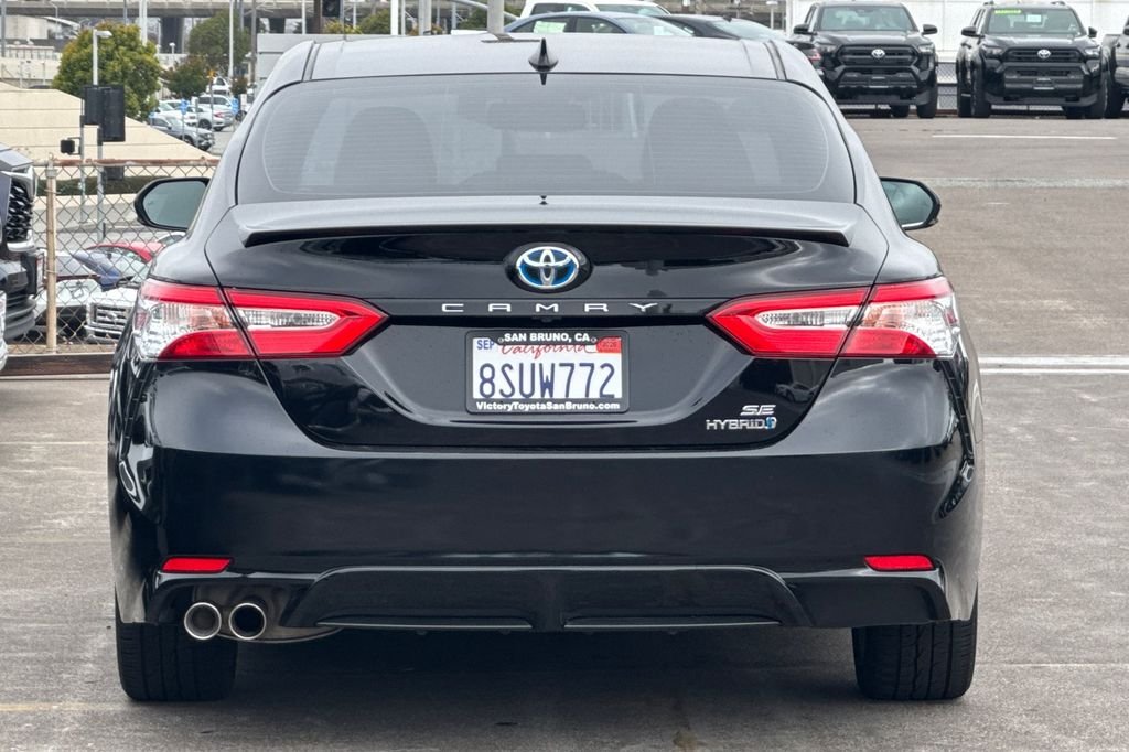 Certified Used 2020 Black Toyota SE image 5