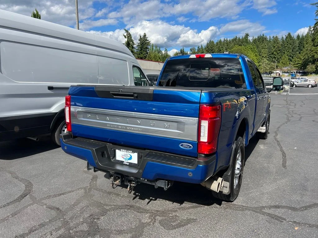 Certified Used 2022 Atlas Blue Ford Platinum image 8