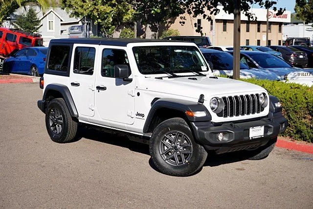 New 2026 Bright White Clearcoat Jeep Sport S image 3