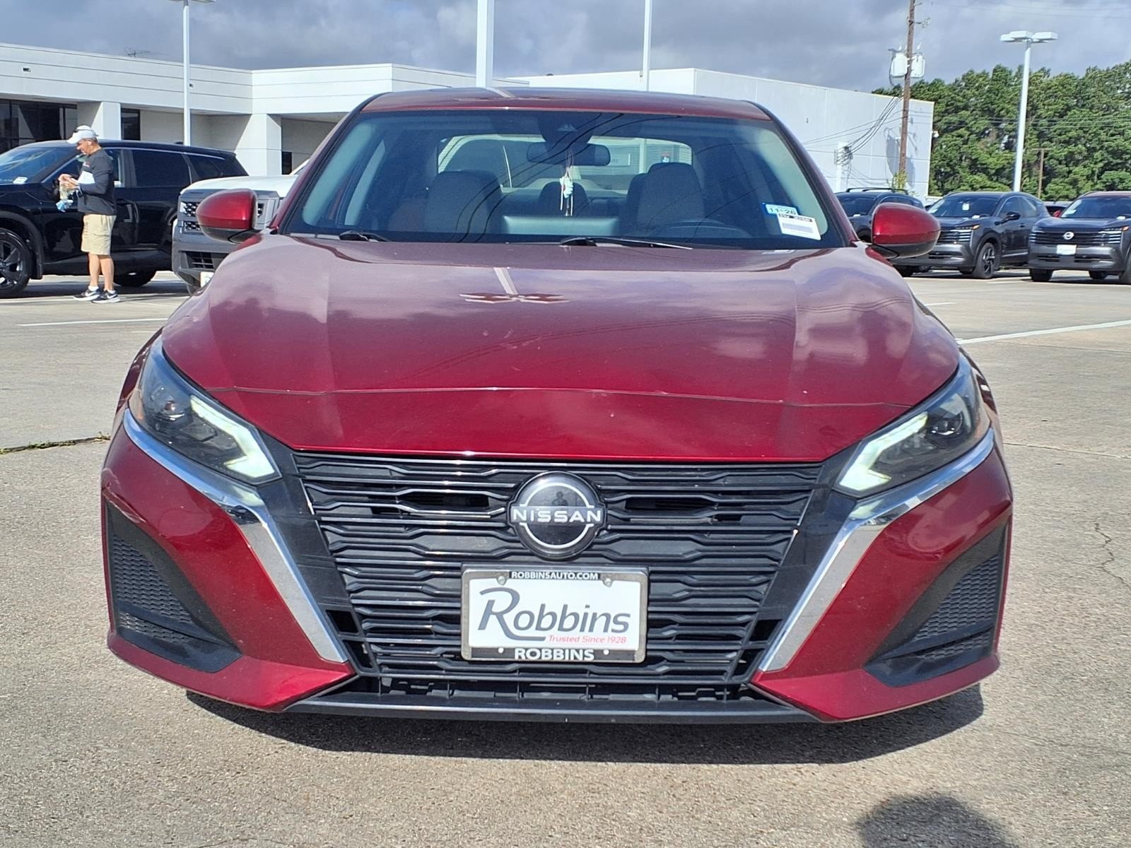 2023 Nissan Altima 2.5 SV Red at Robbins Nissan